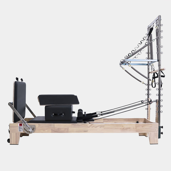 Wooden Pilates Reformer Machine with Tower