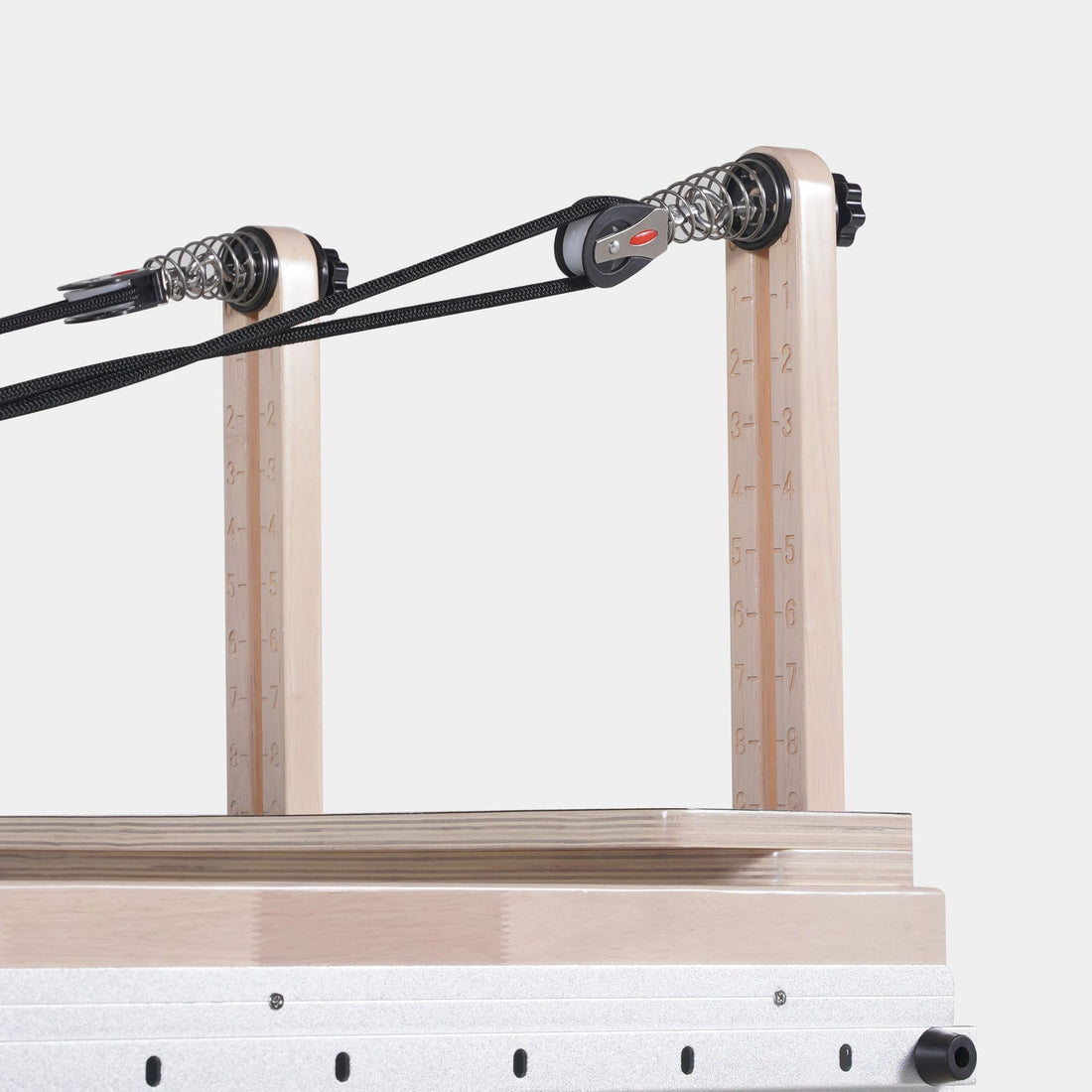 Solid Wood Pilates Reformer Machine – Full Track