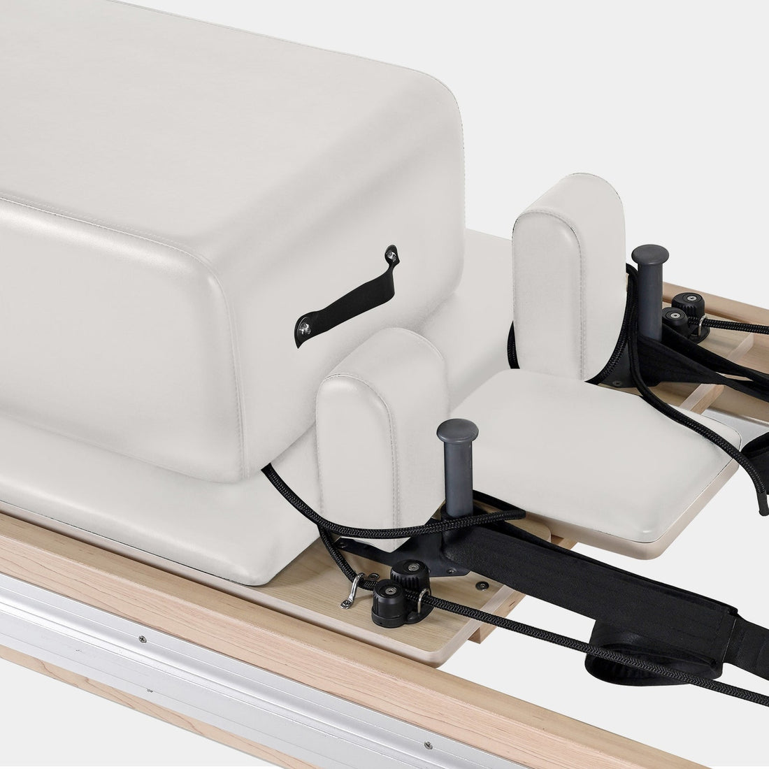 Maple Wood Pilates Reformer Machine with Tower – Full Track