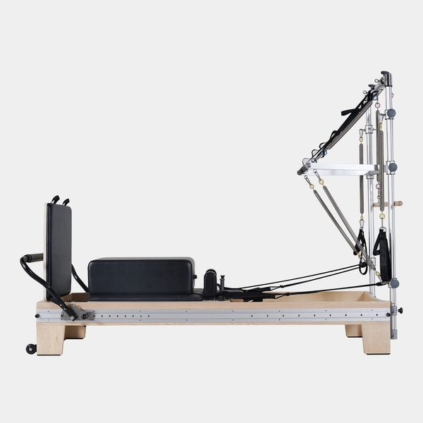 Maple Wood Pilates Reformer Machine with Tower – Full Track