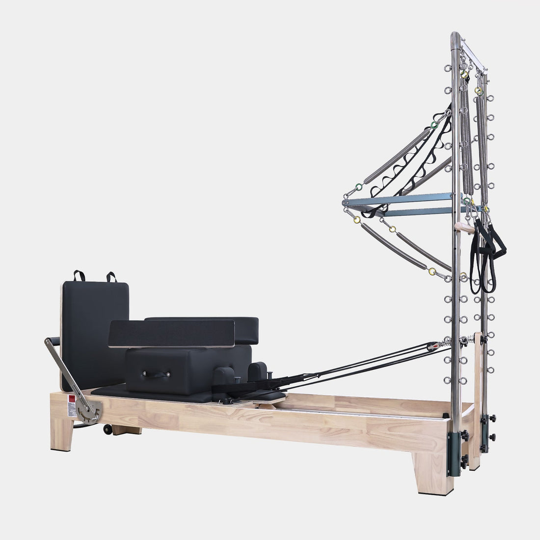 Wooden Pilates Reformer Machine with Tower