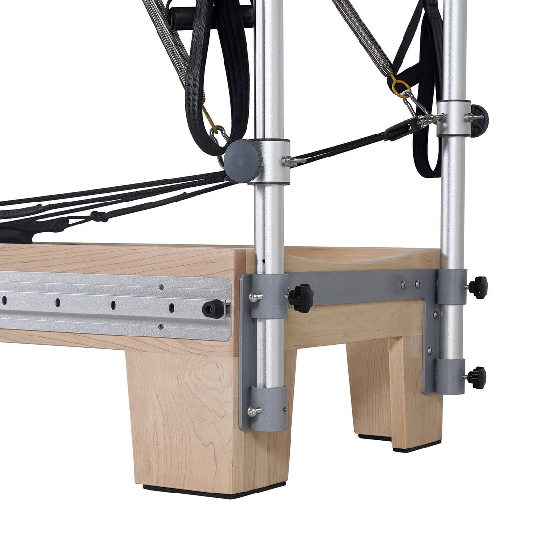 Maple Wood Pilates Reformer Machine with Tower – Full Track