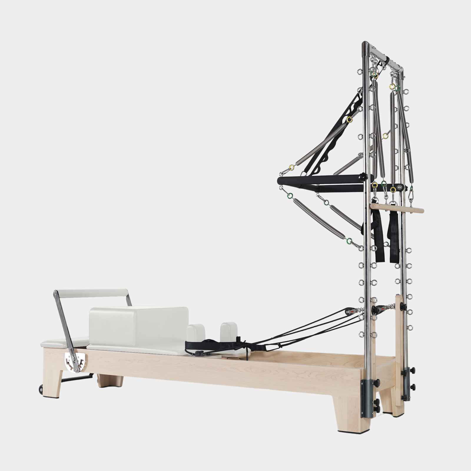 Reformer Pilates Machine - Maple with Tower