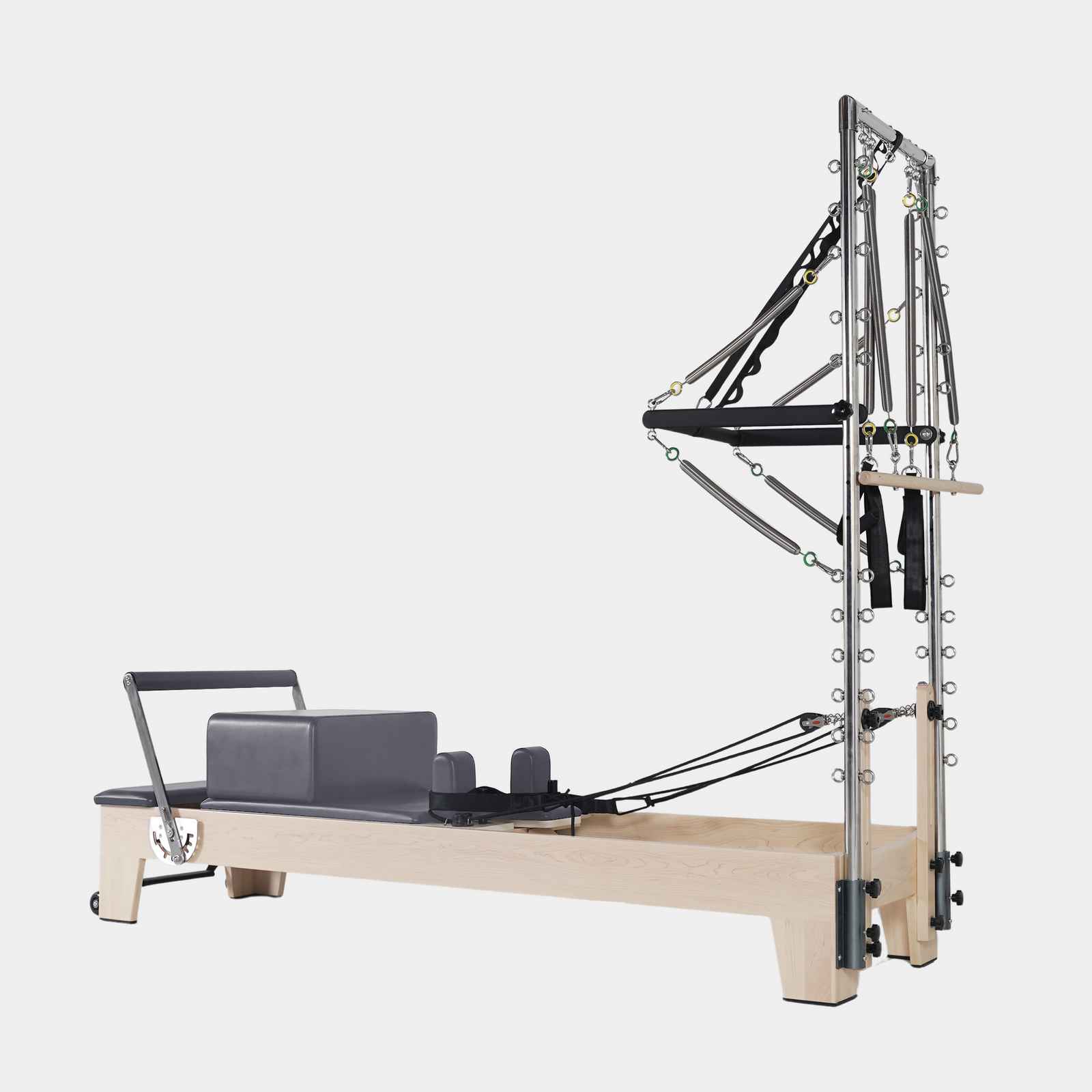 Reformer Pilates Machine - Maple with Tower
