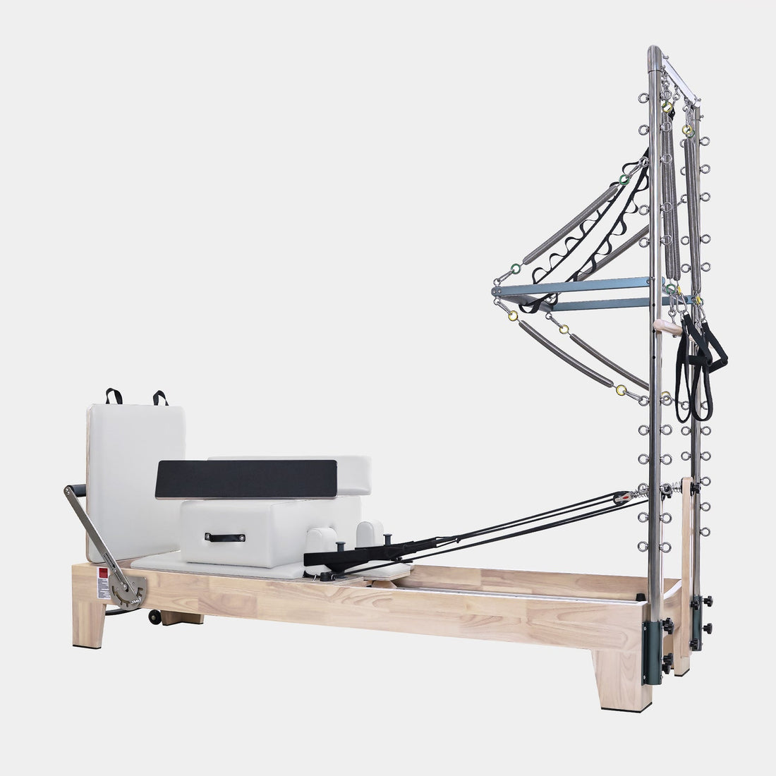 Wooden Pilates Reformer Machine with Tower