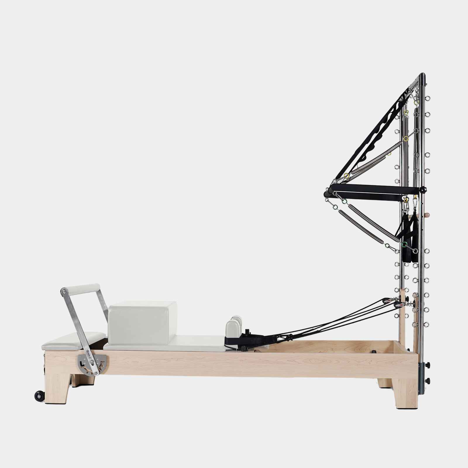 Reformer Pilates Machine - Maple with Tower