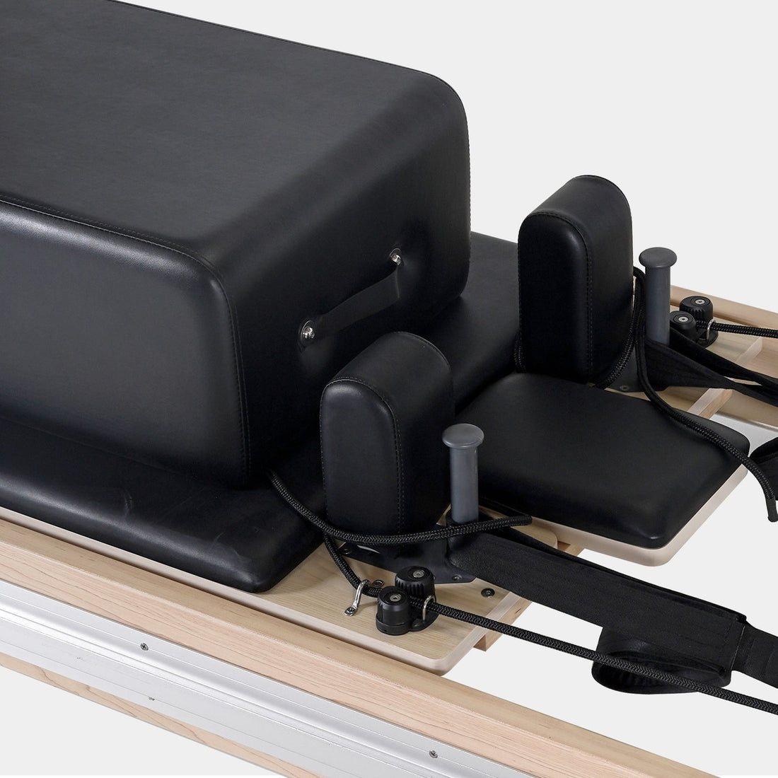 Maple Wood Pilates Reformer Machine with Tower – Full Track