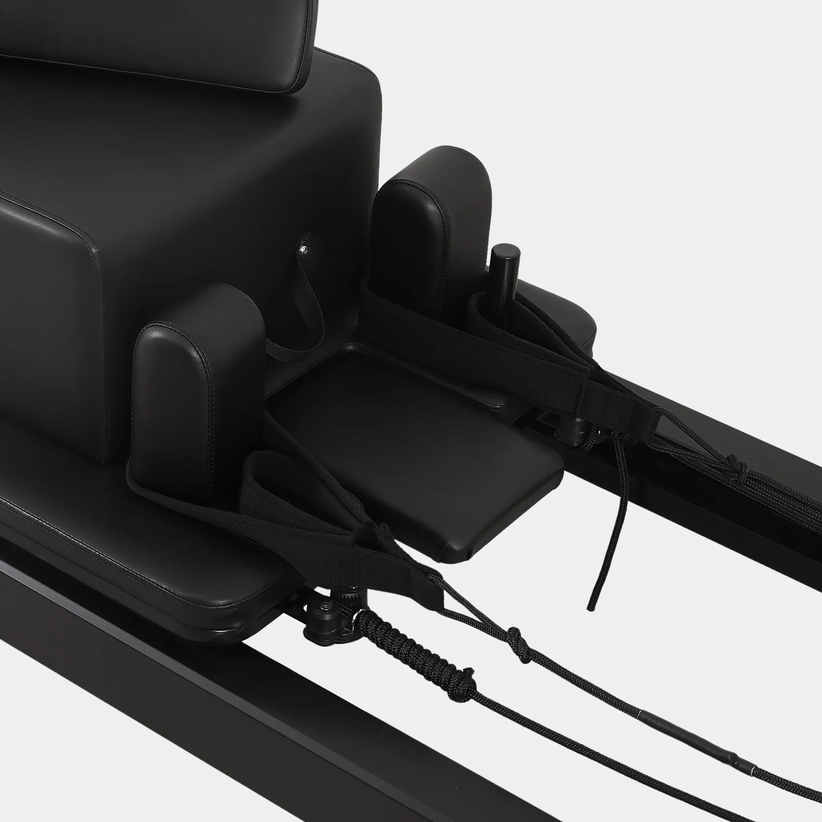 Reformer Pilates Machine - Black Aluminium