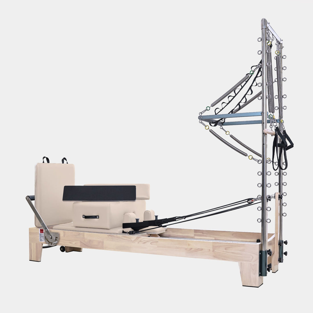 Wooden Pilates Reformer Machine with Tower