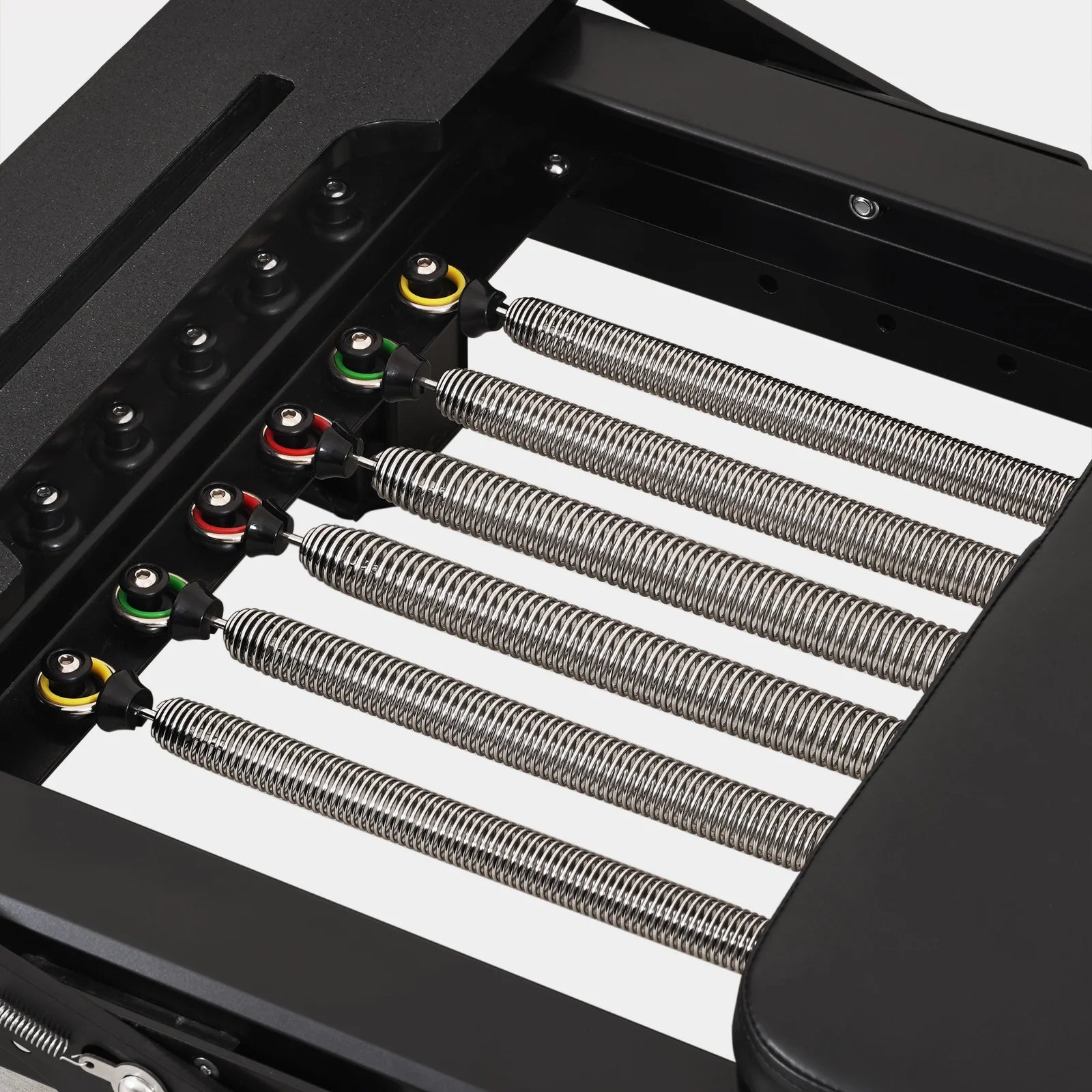 Reformer Pilates Machine - Black Aluminium