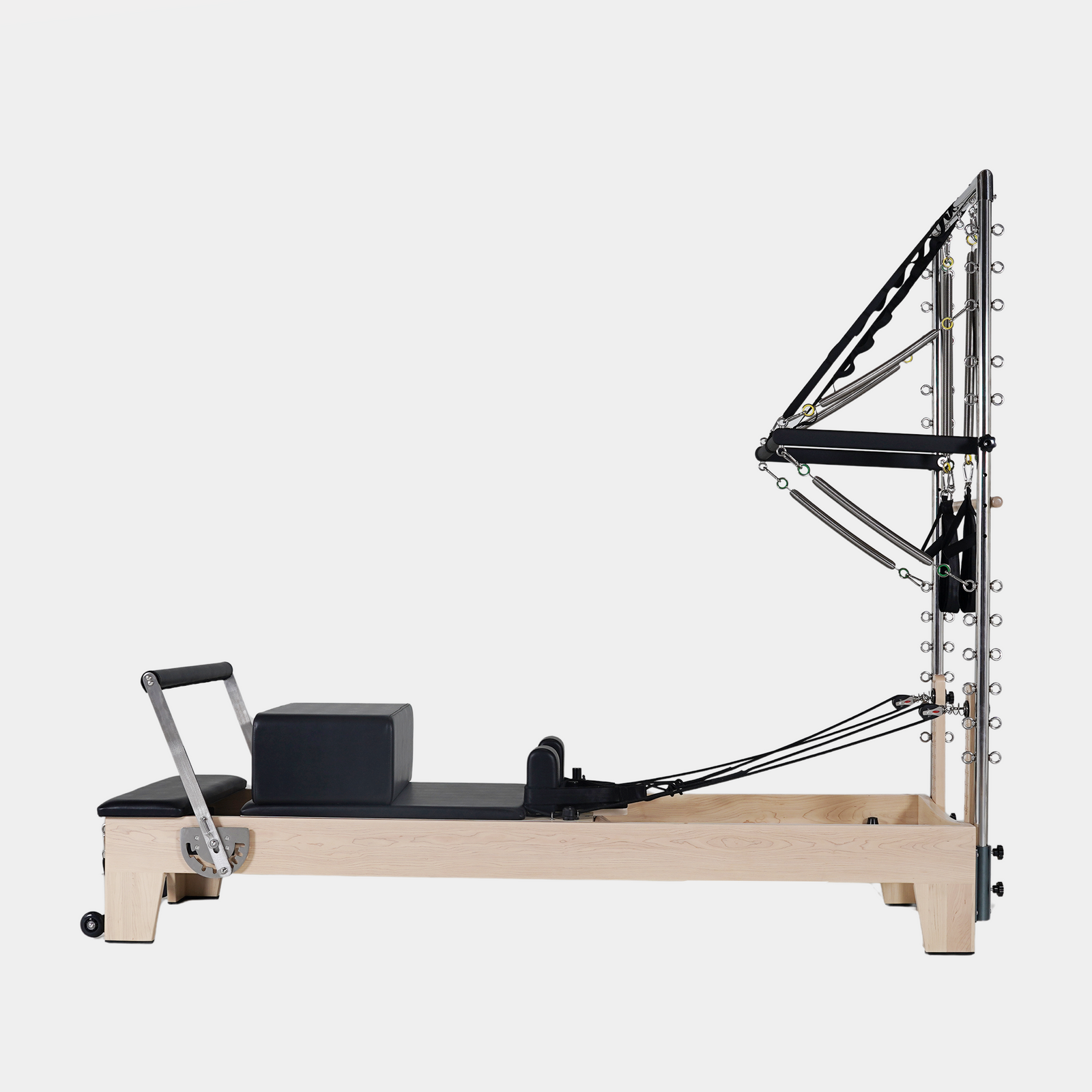Reformer Pilates Machine - Maple with Tower
