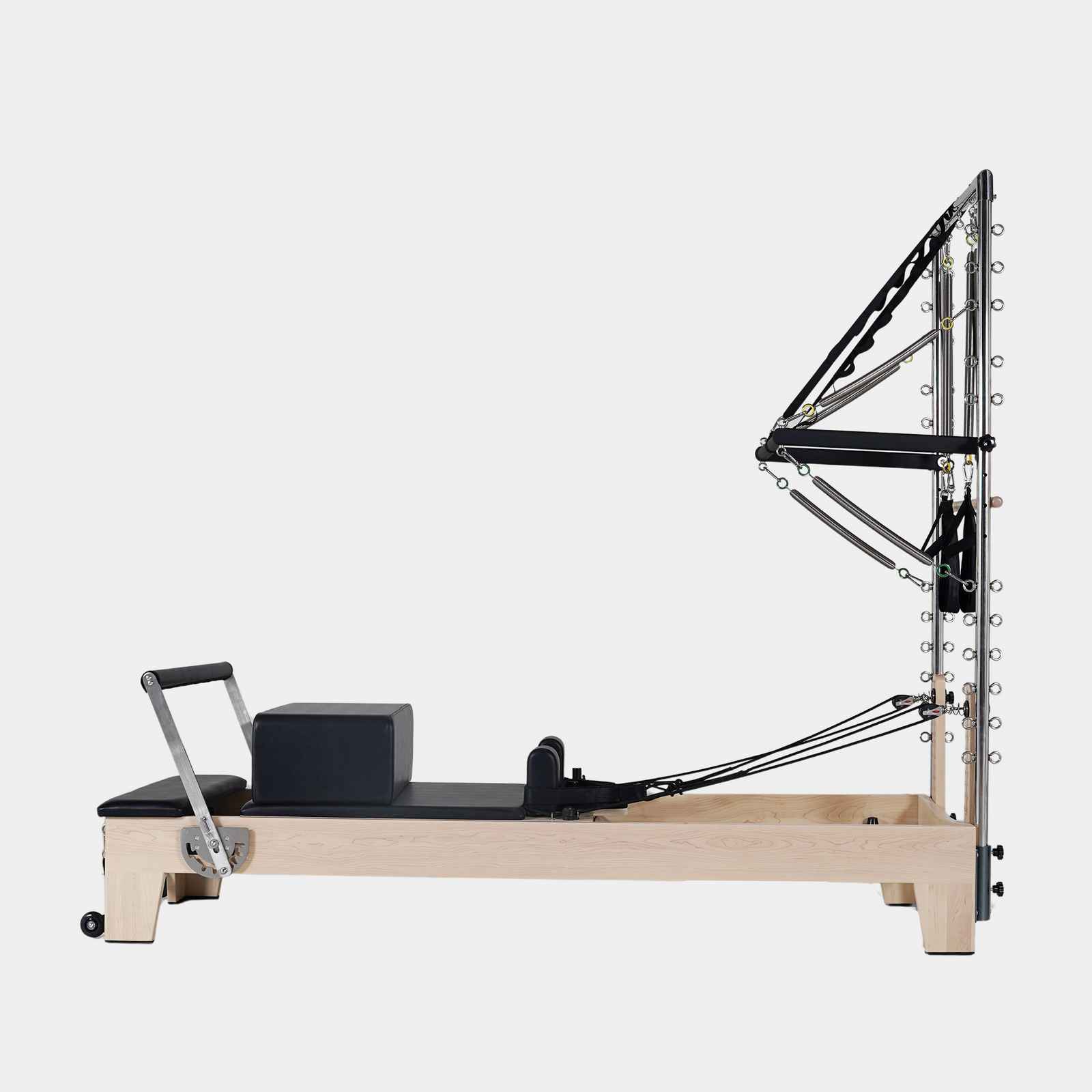 Reformer Pilates Machine - Maple with Tower