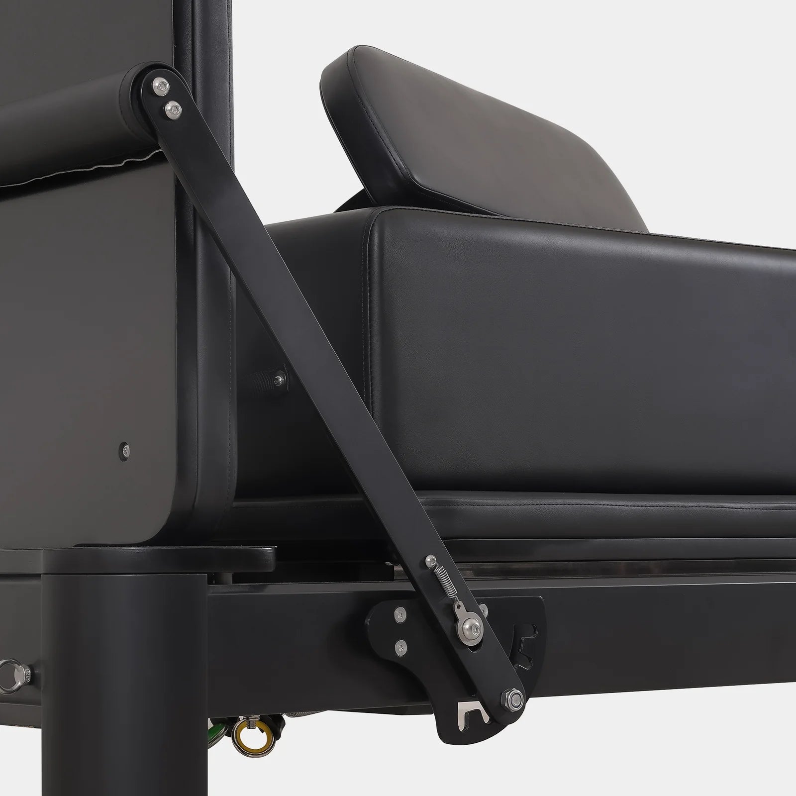 Reformer Pilates Machine - Black Aluminium