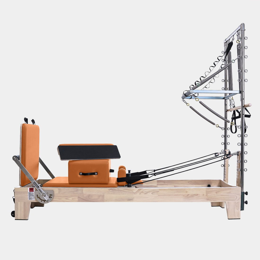Wooden Pilates Reformer Machine with Tower