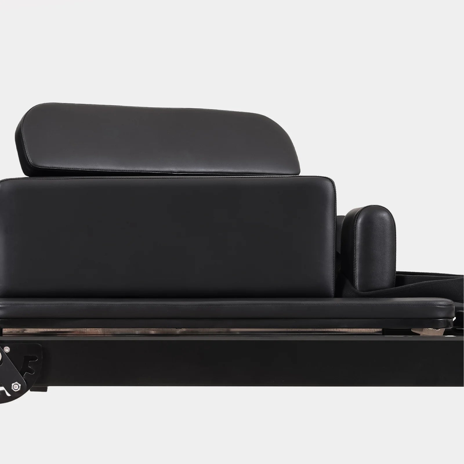 Reformer Pilates Machine - Black Aluminium