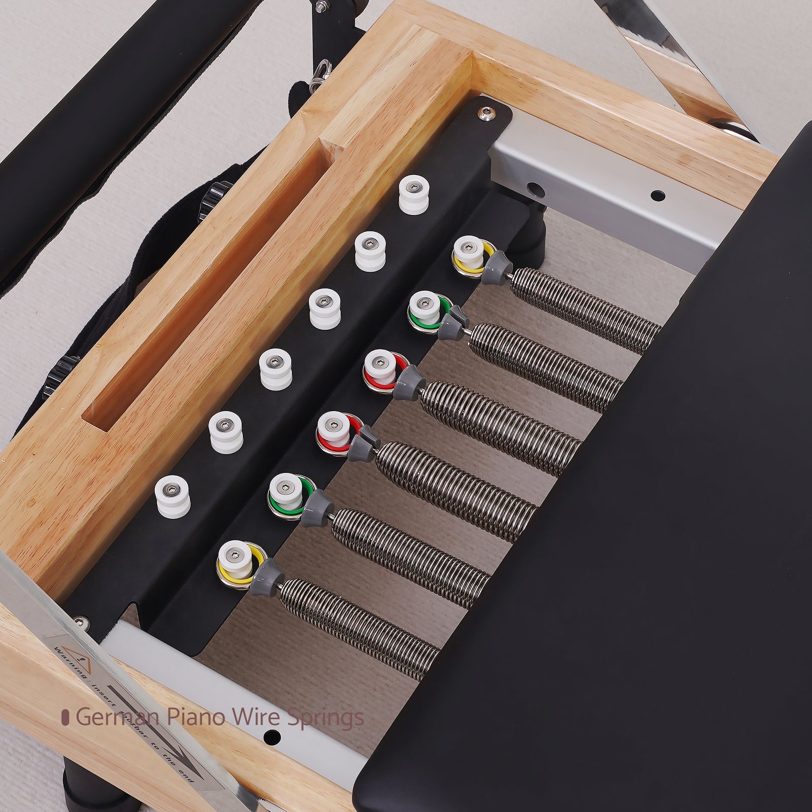 Reformer Pilates Machine - Oak Foldable Studio-Level