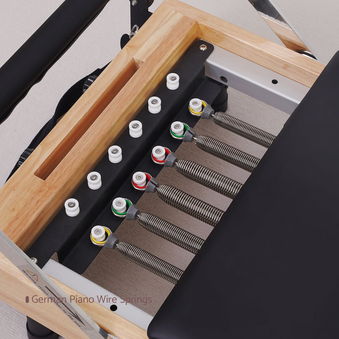 Foldable Oak Pilates Reformer