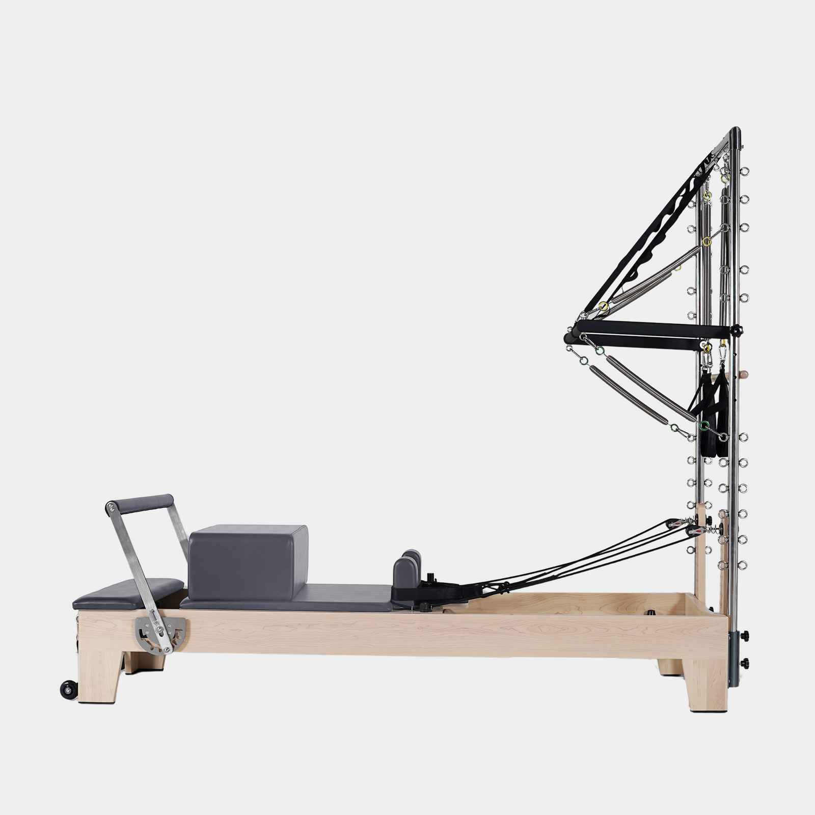 Reformer Pilates Machine - Maple with Tower
