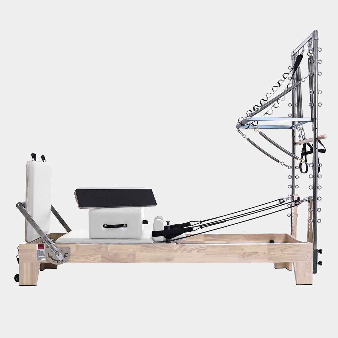 Wooden Pilates Reformer Machine with Tower