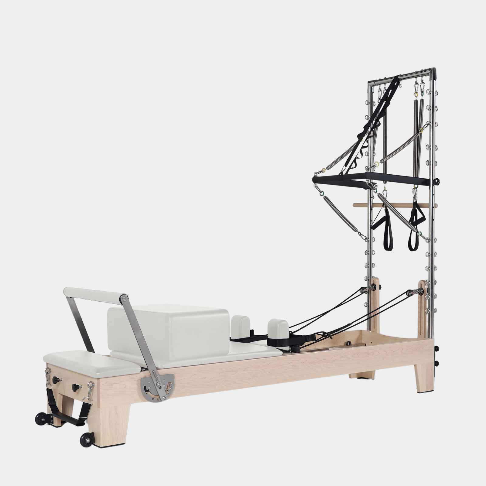 Reformer Pilates Machine - Maple with Tower