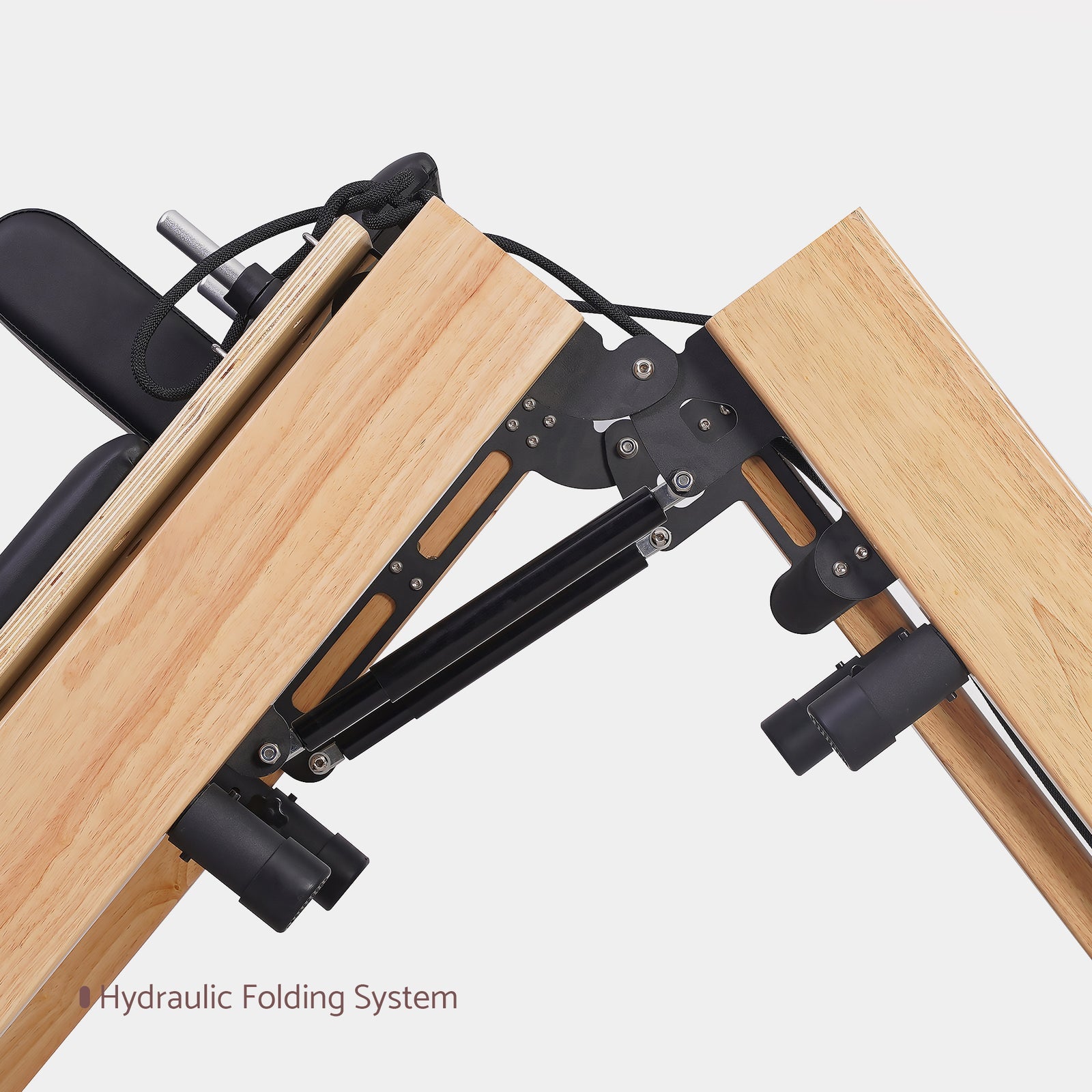 Reformer Pilates Machine - Oak Foldable Studio-Level