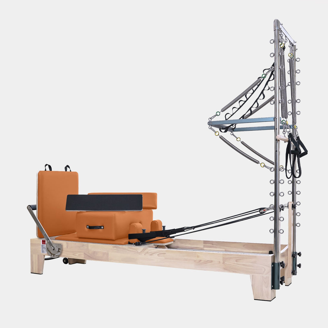 Wooden Pilates Reformer Machine with Tower