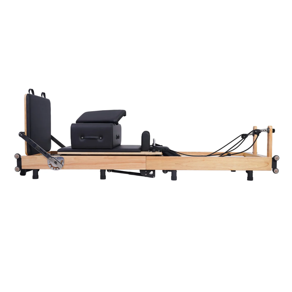 Reformer Pilates Machine - Oak Foldable Studio-Level
