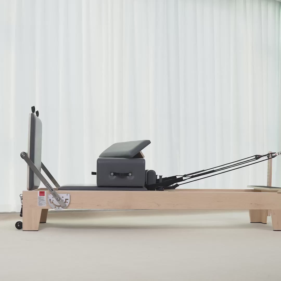 Reformer Pilates Machine - Studio Bundle Maple